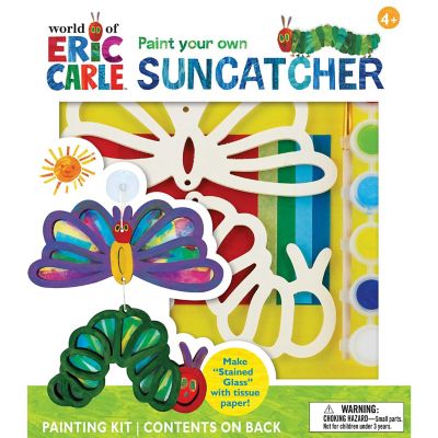 Works of Ahhh Craft Set - Eric Carle - Suncatcher Wood Craft Kit Image 1