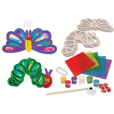 Works of Ahhh Craft Set - Eric Carle - Suncatcher Wood Craft Kit Image 2