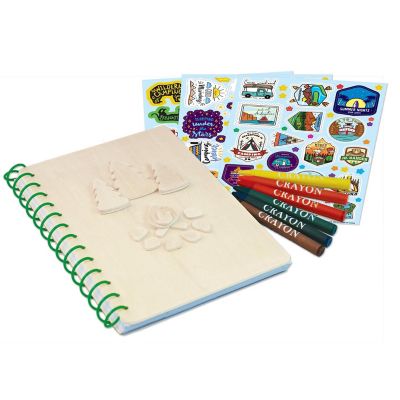 Works of Ahhh Craft Set - Junior Ranger Adventure Log Kit for Kids Image 2