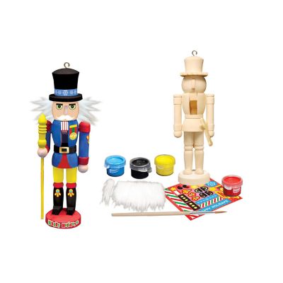 Works of Ahhh Holiday Craft - Nutcracker Guard Ornament Wood Paint Kit Image 2