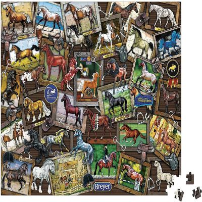 World of Breyer Horses 500 Piece Jigsaw Puzzle Image 2