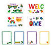 World of Eric Carle Preschool News Cardstock Bulletin Board Decorating Set - 23 Pc. Image 1