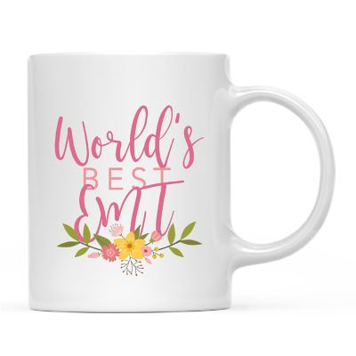 World's Best EMT Floral Ceramic Mug Image 2