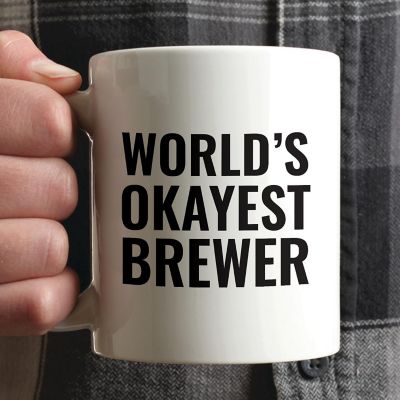 World's Okayest Brewer Ceramic Mug Image 1