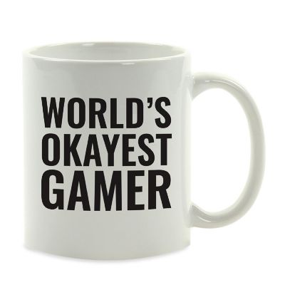 World's Okayest Gamer Ceramic Mug Image 2