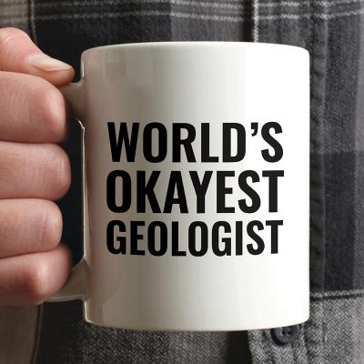 World's Okayest Geologist Ceramic Mug Image 1