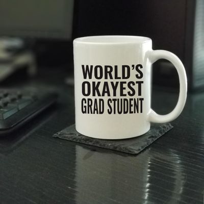 World's Okayest Grad Student Mug Image 1