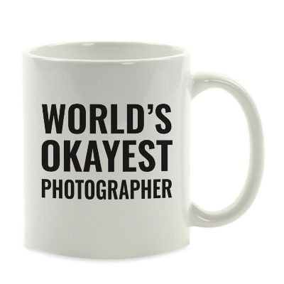 World's Okayest Photographer Ceramic Mug Image 2