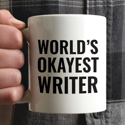 World's Okayest Writer Ceramic Mug Image 1