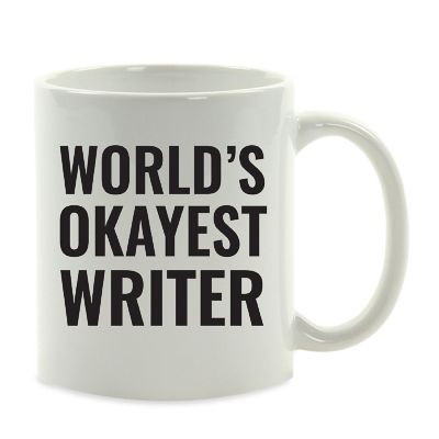 World's Okayest Writer Ceramic Mug Image 2