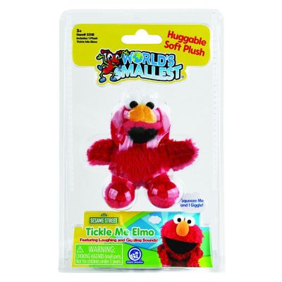 World's Smallest Tickle Me Elmo Plush Image 1