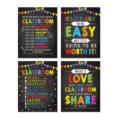 Worth It Classroom 8.5x11in 4-Pack Image 1