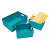 Woven Storage Bins - 3 Pc. Image 1