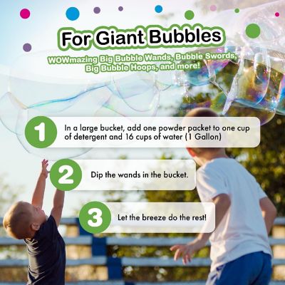WOWmazing Giant Bubble Powder Refill Image 2