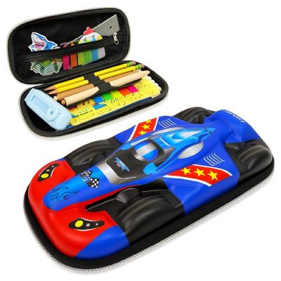 Wrapables 3D Sports Car Hard Shell EVA Pencil Case Image 1