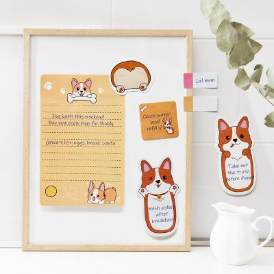 Wrapables 440 Sheets Sticky Notes Set, Corgi Image 3