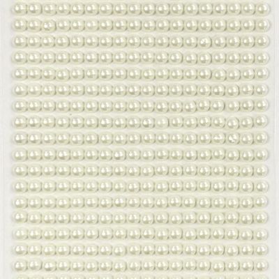 Wrapables 5mm Pearl Adhesive Gem Stickers, 792pcs Image 1