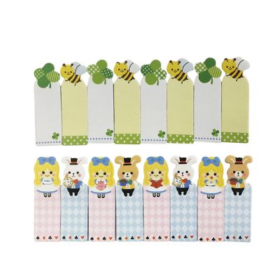 Wrapables Alice and Bees Bookmark Flag Tab Sticky Markers (Set of 2) Image 1