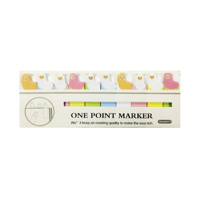 Wrapables Bookmark Flag Tab Sticky Notes, Sheep (Set of 2) Image 1