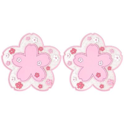 Wrapables Cherry Blossom Coasters (Set of 2) Image 1