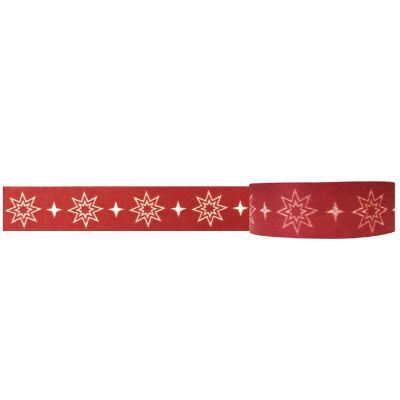Wrapables Colorful Patterns Washi Masking Tape, Pow Image 1