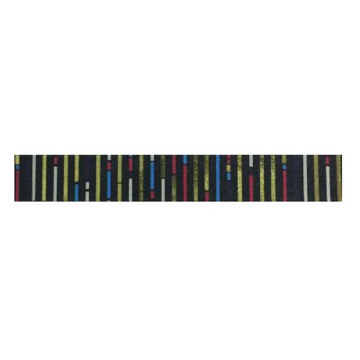 Wrapables&#174; Colorful Washi Masking Tape, Blackout Short Bars Image 1