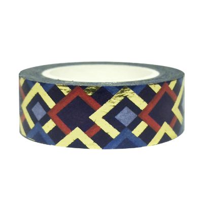 Wrapables&#174; Colorful Washi Masking Tape, Mystery Magic Diamonds Image 1