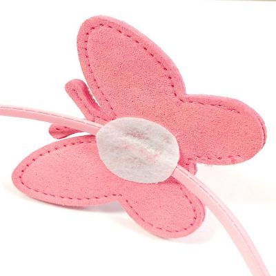 Wrapables Crystal Studded Bling Headband, Tri-colored Butterfly Image 2