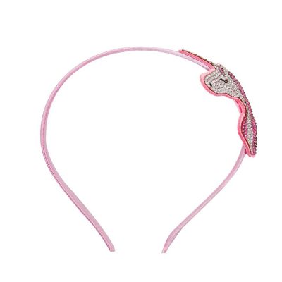 Wrapables Crystal Studded Bling Headband, Unicorn Image 1