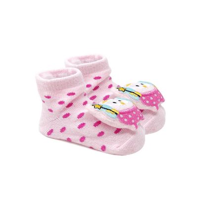 Wrapables Cute 3D Cartoon Anti-Skid Baby Booties Sock Slipper Shoes (Set of 6), Fantasy Image 2