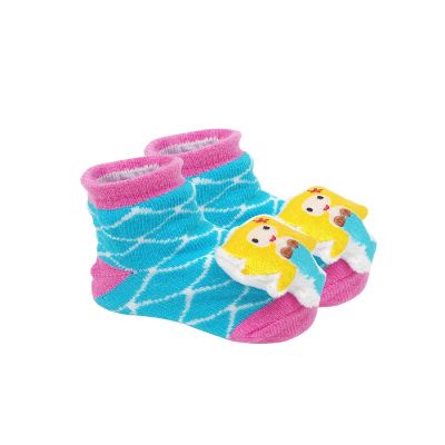 Wrapables Cute 3D Cartoon Anti-Skid Baby Booties Sock Slipper Shoes (Set of 6), Fantasy Image 3