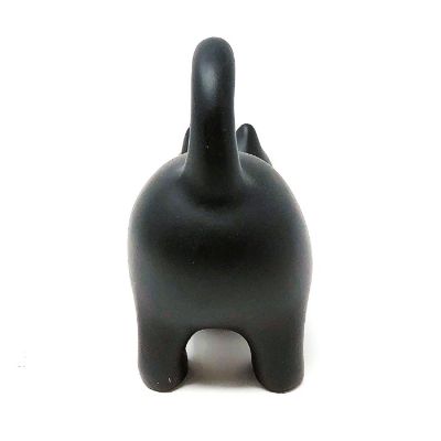 Wrapables Cute Kitty Hands Free Phone Stand, Black Image 3