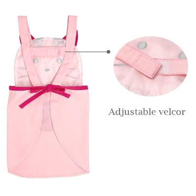 Wrapables Cute Pink Kitty Children'S Apron Image 3