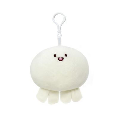 Wrapables Cute Plush Keychain Pendant Charm for Bag, Octopus Image 1