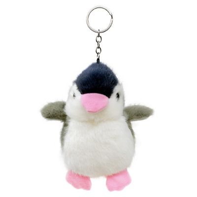 Wrapables Cute Plush Keychain Pendant Charm for Bag, Penguin Image 1