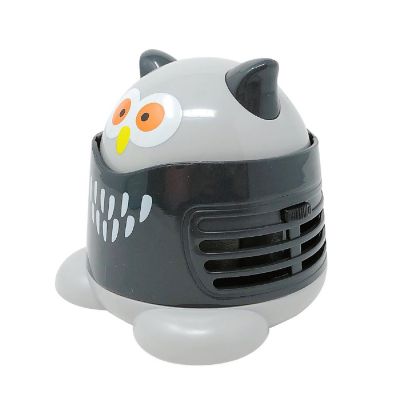 Wrapables Cute Portable Mini Vacuum Cleaner for Home and Office, Owl Image 2
