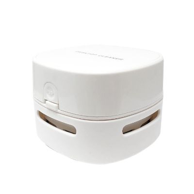 Wrapables Cute Portable Mini Vacuum Cleaner for Home and Office, White Box Image 1