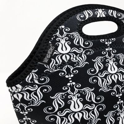 Wrapables Damask Insulated Neoprene Lunch Bag Image 3