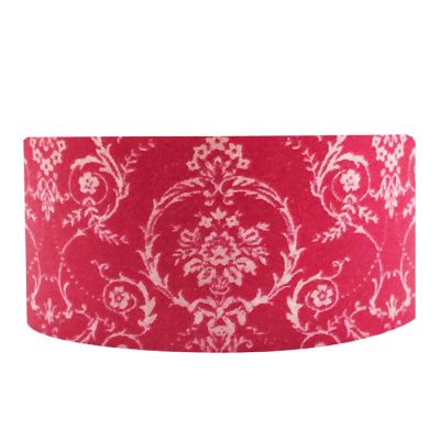 Wrapables Damask Washi Masking Tape, Royal Red Image 1