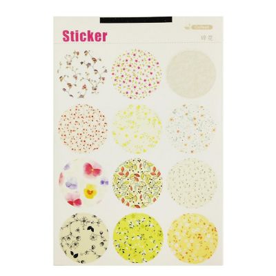 Wrapables Decorative Floral Pattern Sticker Set Image 2