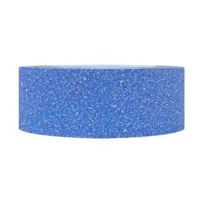 Wrapables Decorative Glitter Washi Masking Tape, Bright Blue Image 1