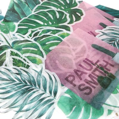 Wrapables Decorative Scrapbooking Washi Stickers (60 pcs), Fern Leaves Image 3