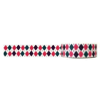 Wrapables Decorative Washi Masking Tape, Backgammon Image 1