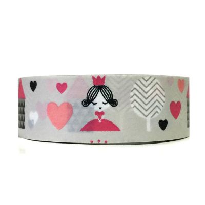 Wrapables Decorative Washi Masking Tape, Happy Ending Image 1