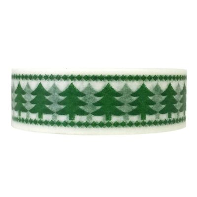 Wrapables Decorative Washi Masking Tape, Pine Forest Image 1