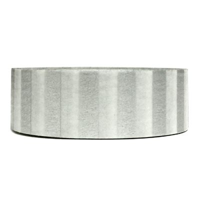 Wrapables Decorative Washi Masking Tape, Short Silver Image 1