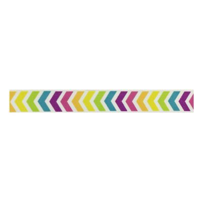 Wrapables Decorative Washi Masking Tape, This Way Rainbow Image 1