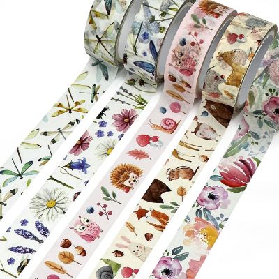 Wrapables Decorative Washi Tape (10 Rolls), Hello Spring Image 2