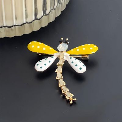 Wrapables Dragonfly Enamel Brooch Pin Image 3