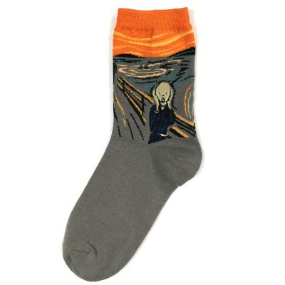 Wrapables Famous Painting Masterpiece Artwork Crew Socks (5 pairs), Collection 2 Image 1